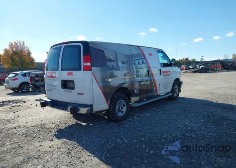 2019 GMC Savana 2500 Work Van from USA, damaged, VIN 1GTW7AFG2K1367737